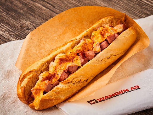 Baguett med bacon